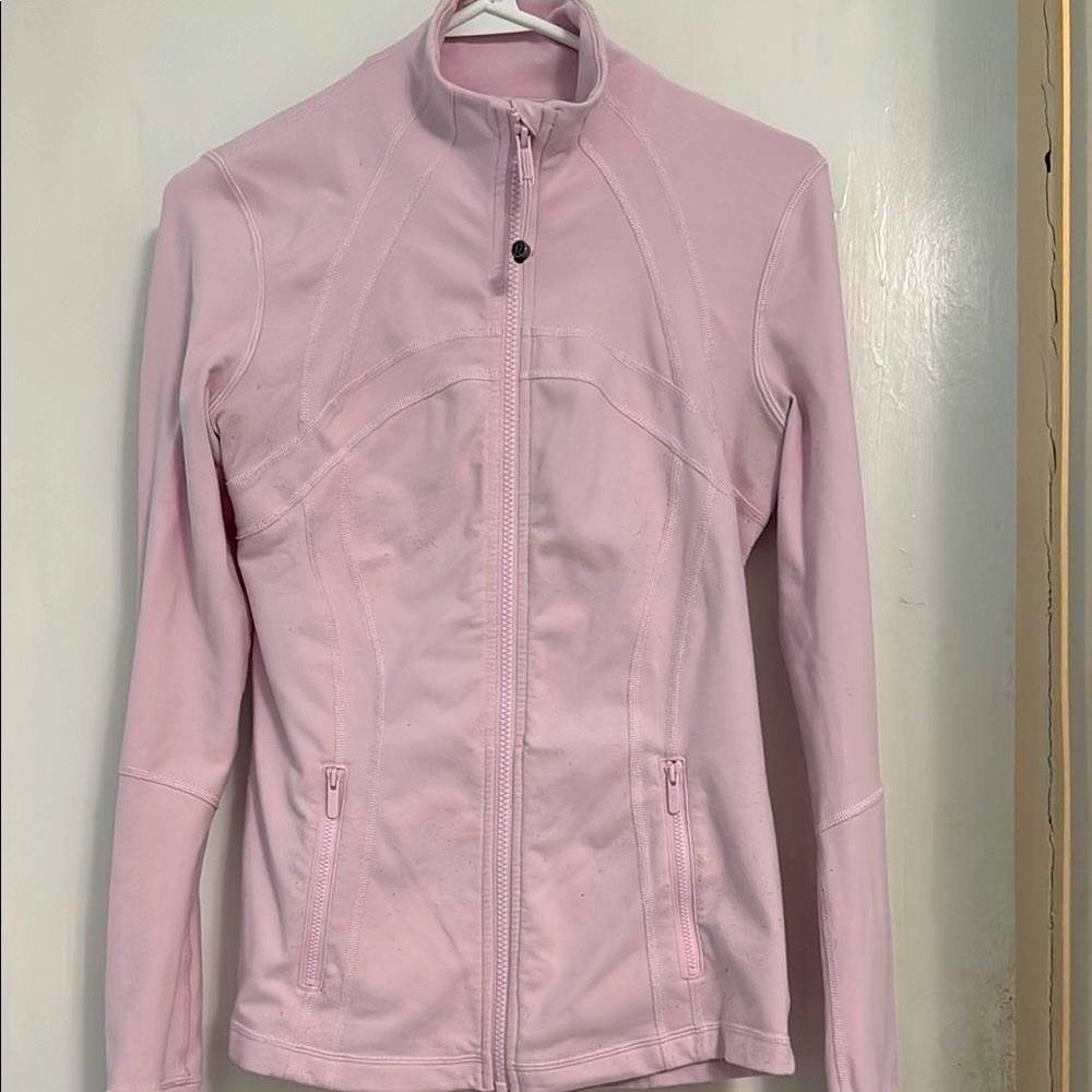 lululemon athletica Light Pink Define Jacket